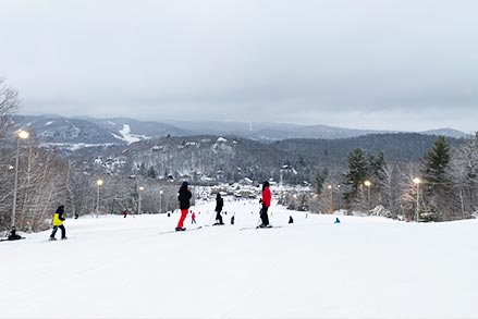 Ski sommet Olympia chalet à louer dans les Laurentides