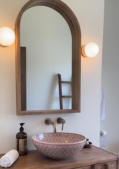 Chalet style japandi à louer dans les Laurentides